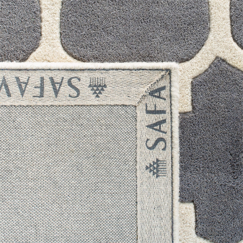 Safavieh Chatham Dark Grey Contemporary Rug - Square 7'