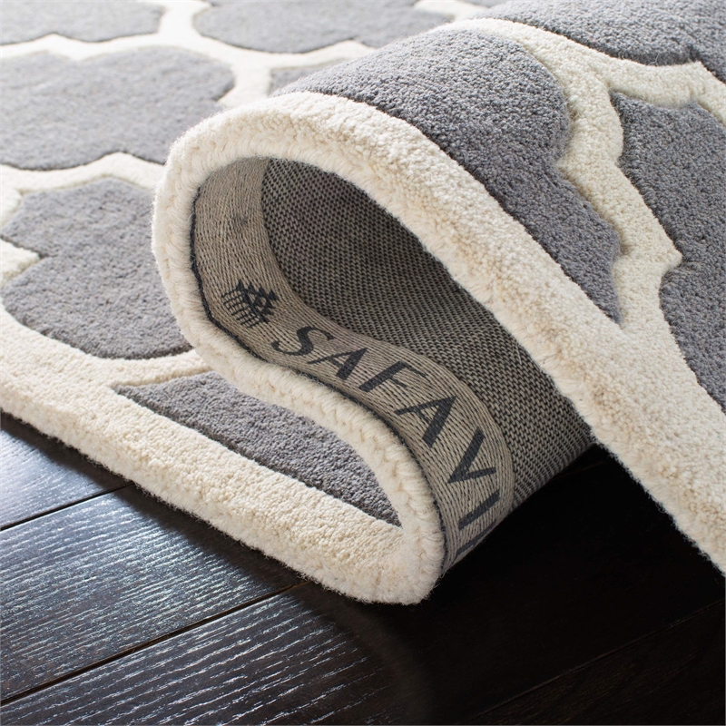 Safavieh Chatham Dark Grey Contemporary Rug - Square 8'9