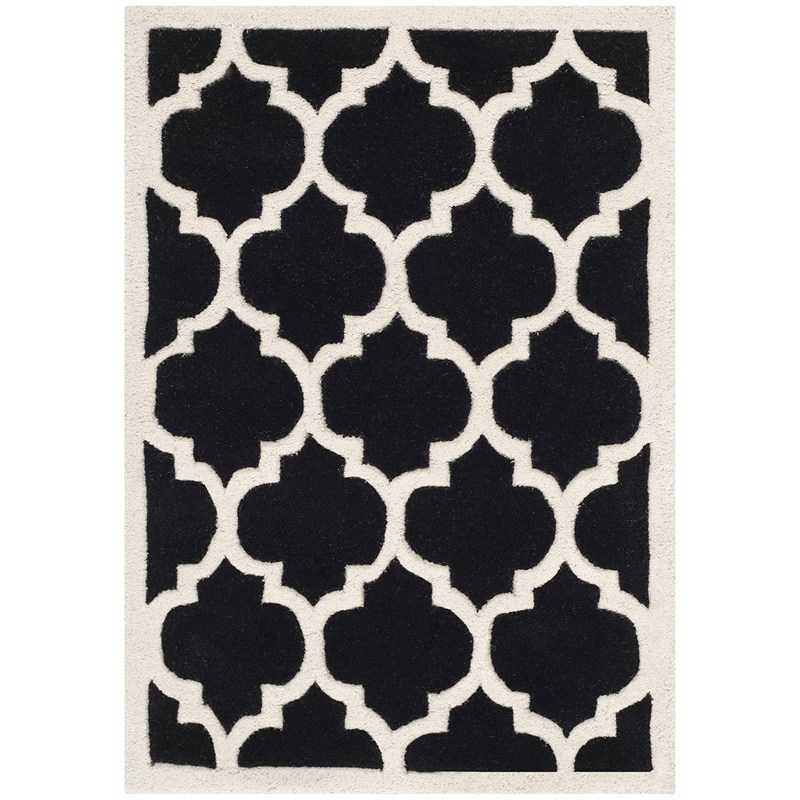 Safavieh Chatham Black Contemporary Rug - 2' x 3'