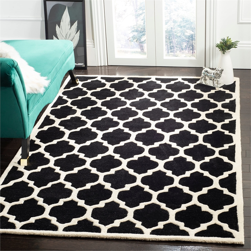 Safavieh Chatham Black Contemporary Rug - 8'9