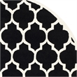 Safavieh Chatham Black Contemporary Rug - Round 7'