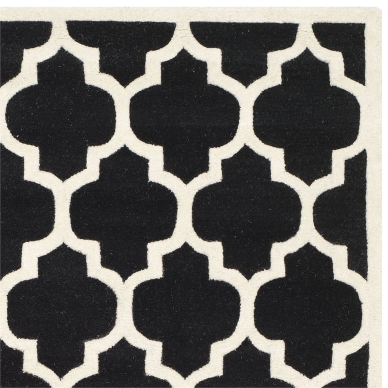 Safavieh Chatham Black Contemporary Rug - Runner 2'3