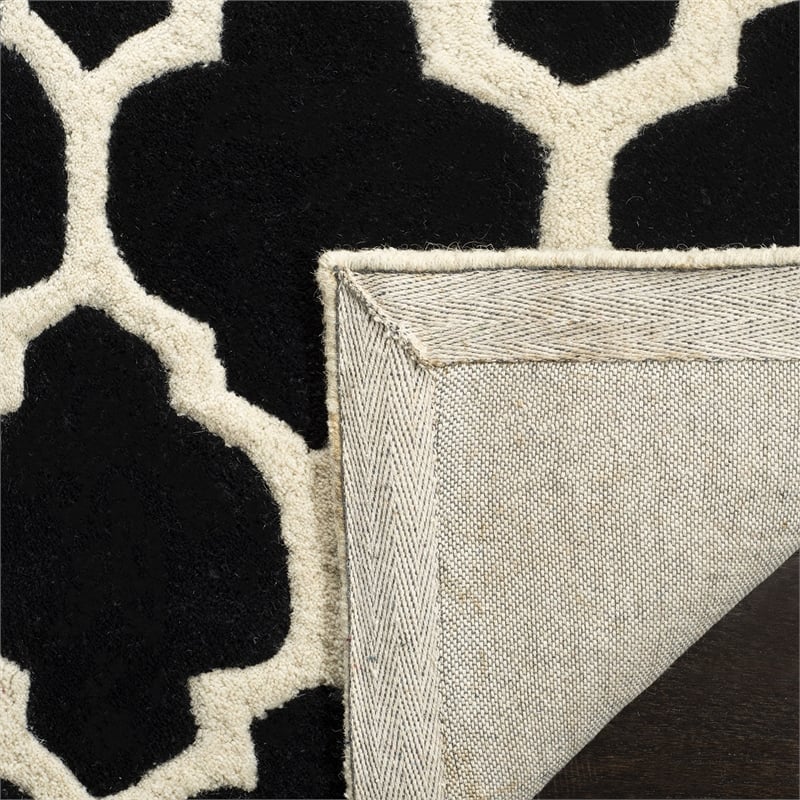 Safavieh Chatham Black Contemporary Rug - Square 8'9