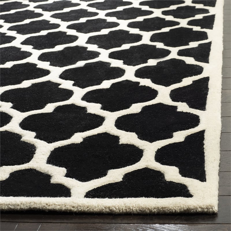 Safavieh Chatham Black Contemporary Rug - Square 8'9