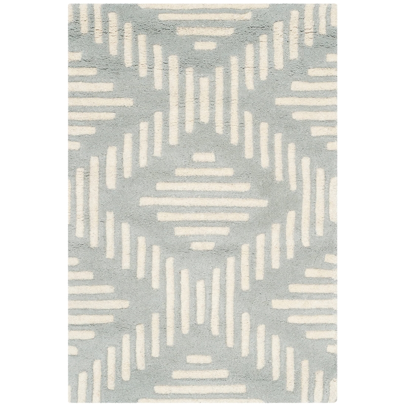 Safavieh Chatham Grey Contemporary Rug - 6' x 9'