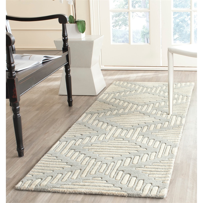 Safavieh Chatham Grey Contemporary Rug - 6' x 9'