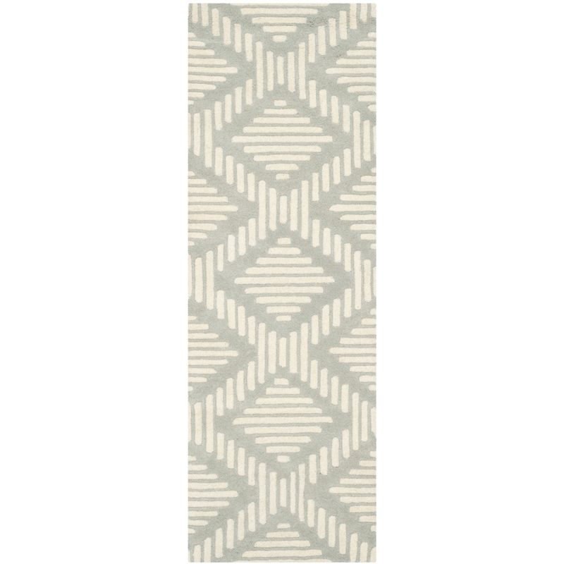 Safavieh Chatham Grey Contemporary Rug - Runner 2'3