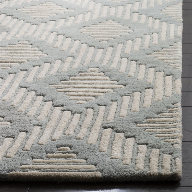 Safavieh Chatham Grey Contemporary Rug - Square 5'
