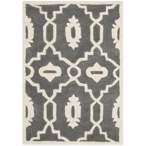 Safavieh Chatham Dark Grey Contemporary Rug - 2' x 3'