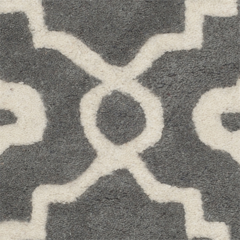 Safavieh Chatham Dark Grey Contemporary Rug - 2' x 3'