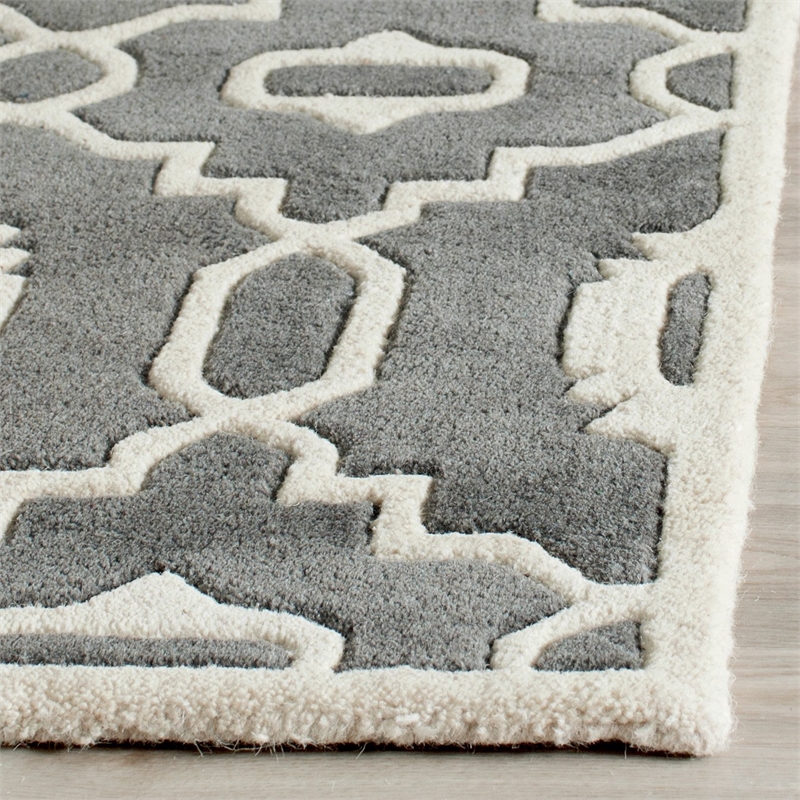 Safavieh Chatham Dark Grey Contemporary Rug - 2'3