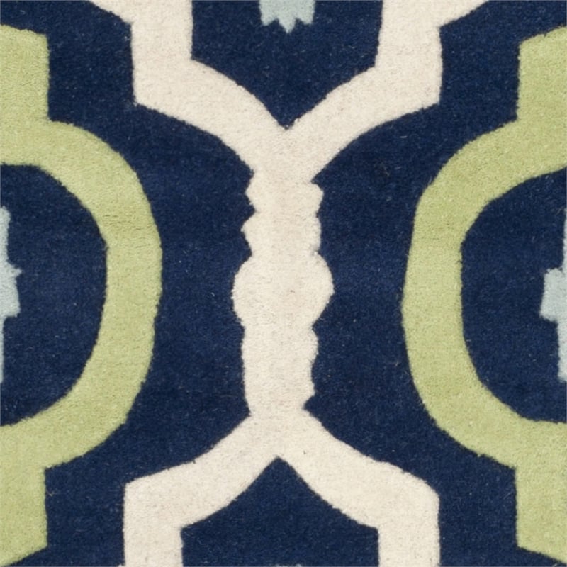 Safavieh Chatham Dark Blue Contemporary Rug - 6' x 9'