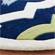 Safavieh Chatham Dark Blue Contemporary Rug - Round 7'