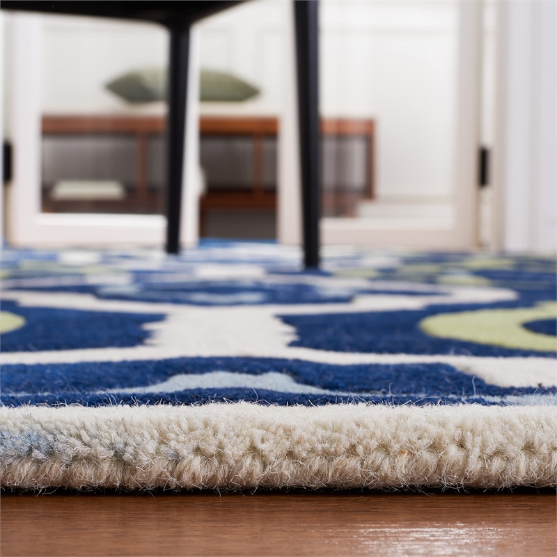Safavieh Chatham Dark Blue Contemporary Rug - Square 3'