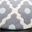 Safavieh Chatham Ivory Contemporary Rug - Round 3'