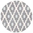 Safavieh Chatham Ivory Contemporary Rug - Round 7'