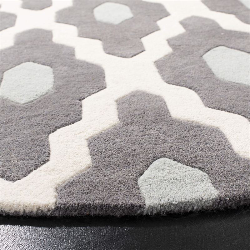 Safavieh Chatham Ivory Contemporary Rug - Round 7'