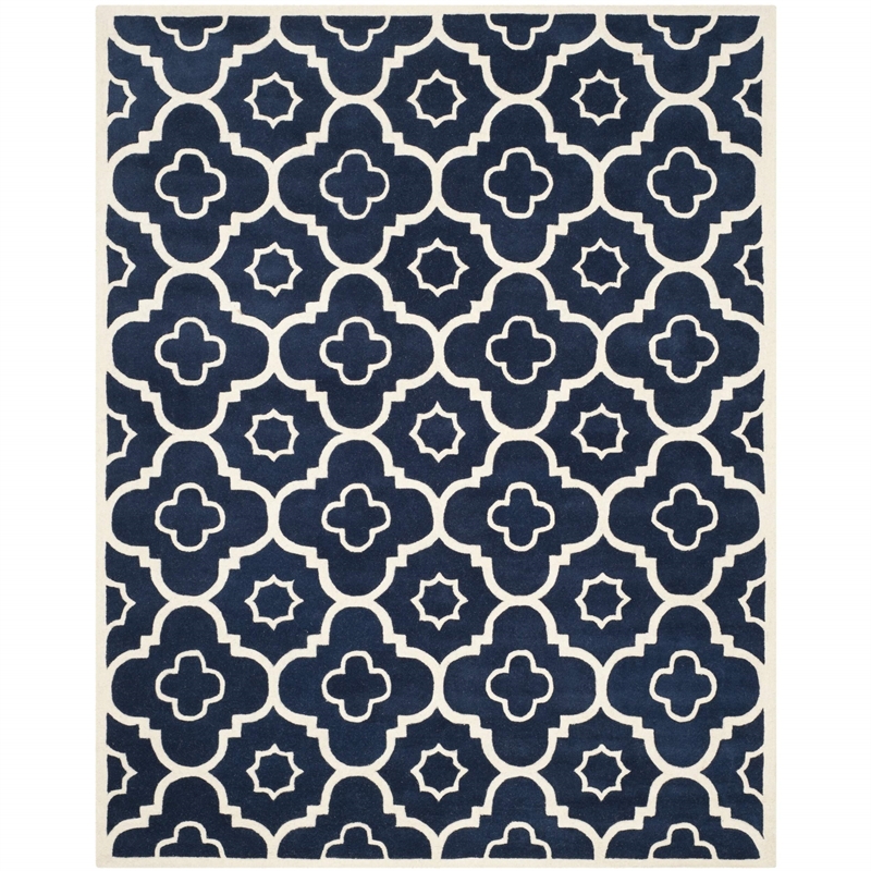 Safavieh Chatham Dark Blue Contemporary Rug - 8'9