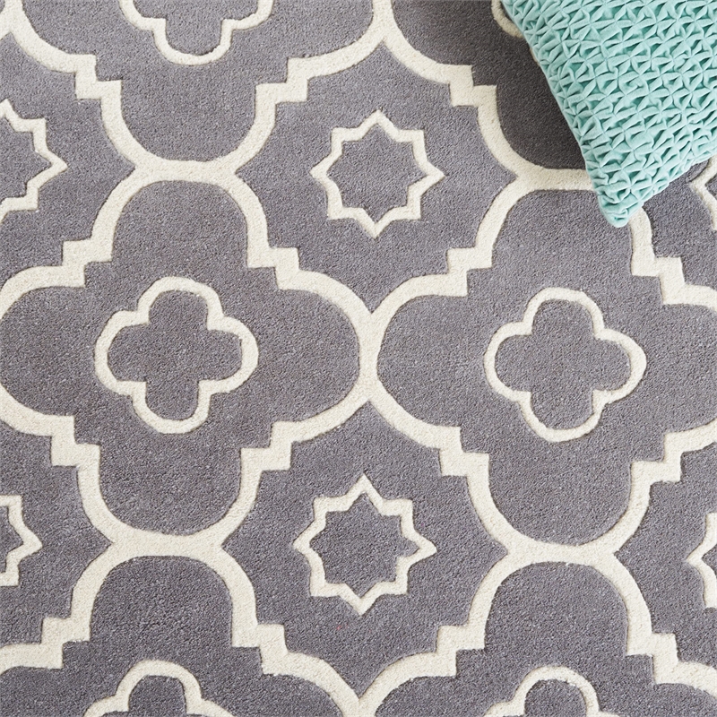 Safavieh Chatham Dark Grey Contemporary Rug - 8' x 10'