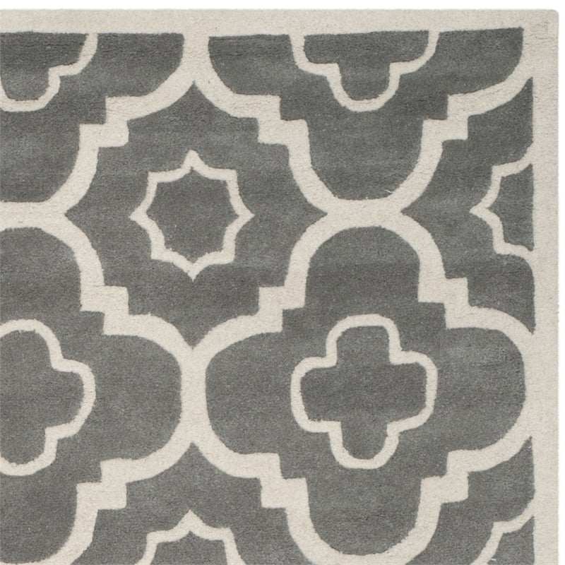 Safavieh Chatham Dark Grey Contemporary Rug - 8'9