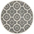 Safavieh Chatham Dark Grey Contemporary Rug - Round 5'