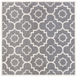 Safavieh Chatham Dark Grey Contemporary Rug - Square 5'