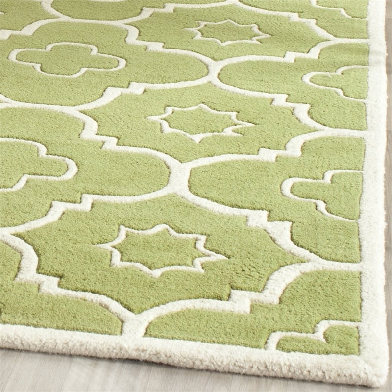Safavieh Chatham Green Contemporary Rug - 4' x 6'