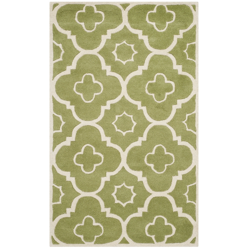 Safavieh Chatham Green Contemporary Rug - 5' x 8'