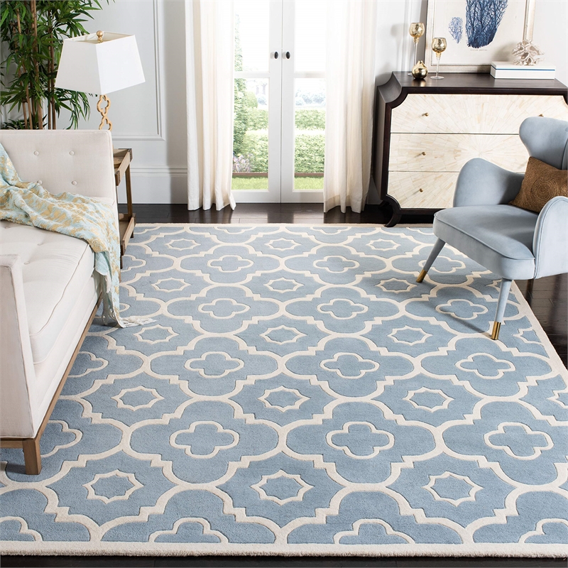 Safavieh Chatham Green Contemporary Rug - 6' x 9'