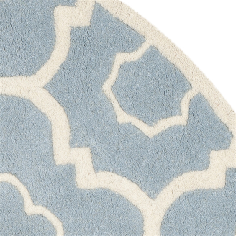 Safavieh Chatham Green Contemporary Rug - Round 5'