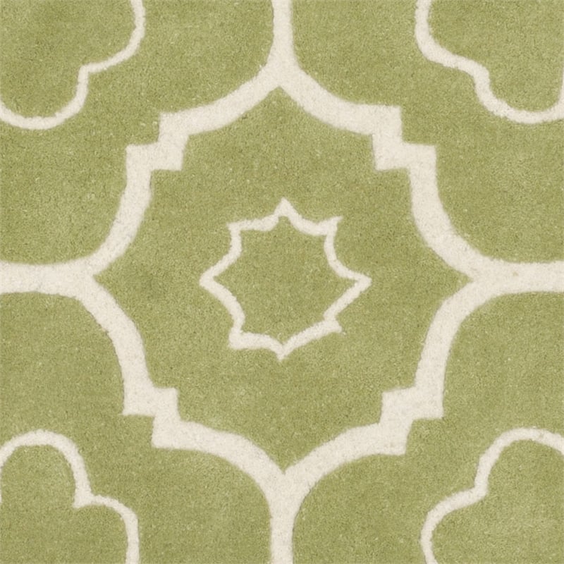 Safavieh Chatham Green Contemporary Rug - Square 5'