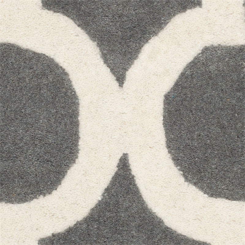 Safavieh Chatham Dark Grey Contemporary Rug - 2' x 3'