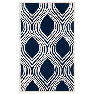 Safavieh Chatham Dark Blue Contemporary Rug - 2' x 3'