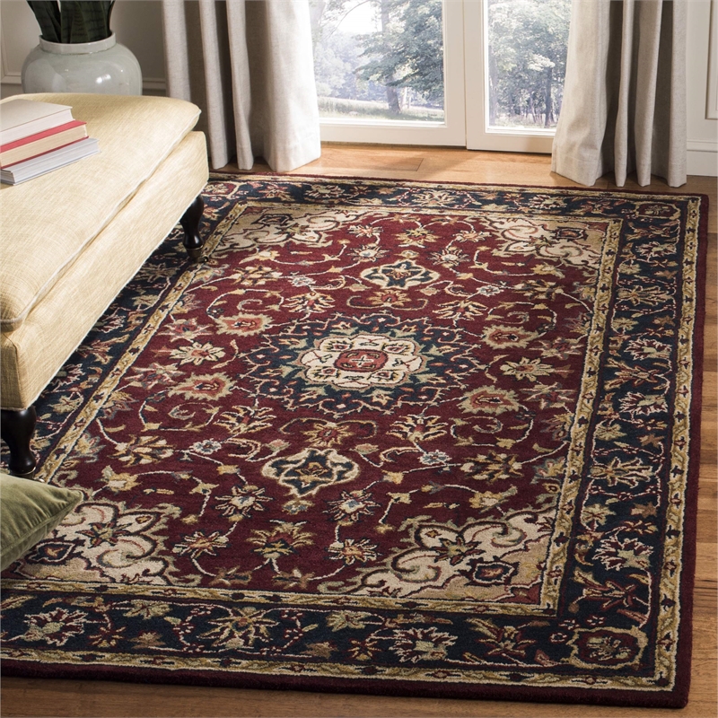 Safavieh Classic Burgundy Traditional Rug - 9' x 12'