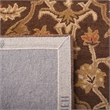 Safavieh Classic 2' X 3' Wool Hand Tufted Rug in Brown/Brown