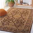 Safavieh Classic 3' X 5' Wool Hand Tufted Rug in Brown/Brown