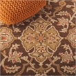 Safavieh Classic 5' X 8' Wool Hand Tufted Rug in Brown/Brown