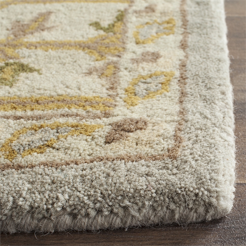Safavieh Classic Light Blue Traditional Rug - Square 6'