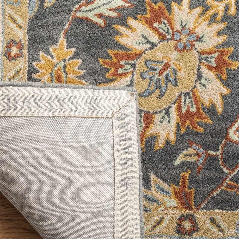 Safavieh Classic Dark Grey Traditional Rug - 8' x 10'