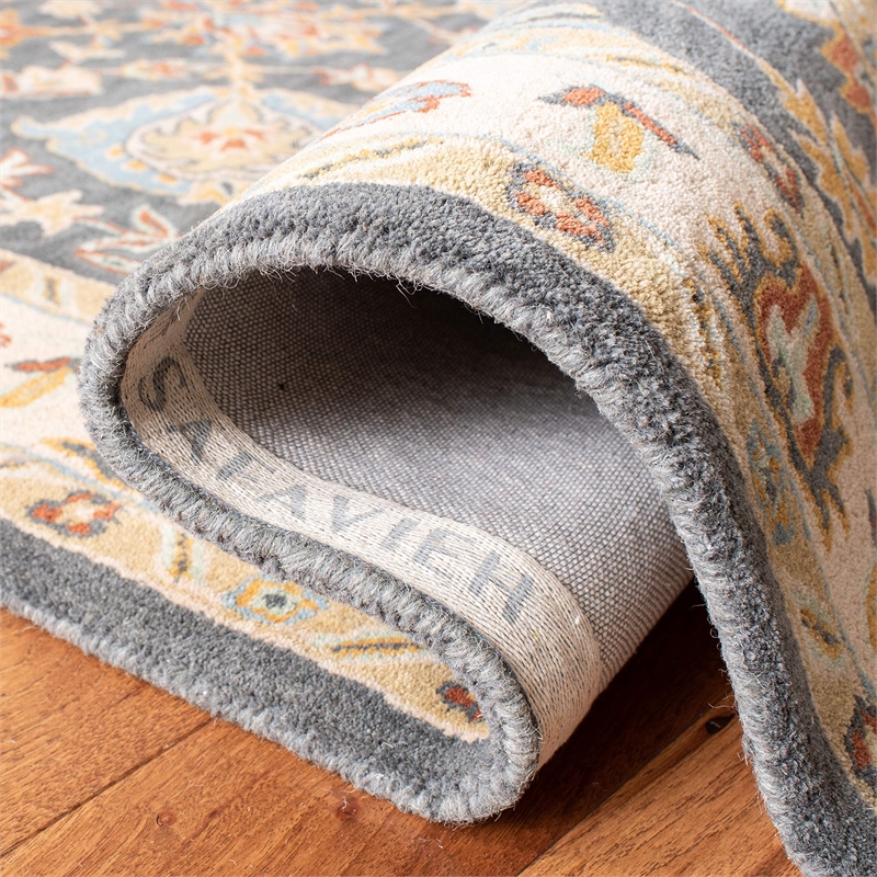 Safavieh Classic Dark Grey Traditional Rug - Square 6'