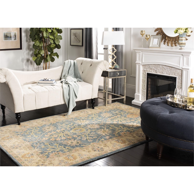 Safavieh Classic Blue Traditional Rug - 2' x 3'