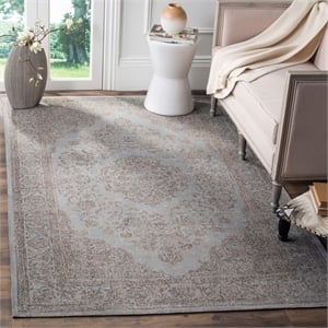 Safavieh Classic Vintage Grey Traditional Rug - 6'7&quot x 9'2&quot