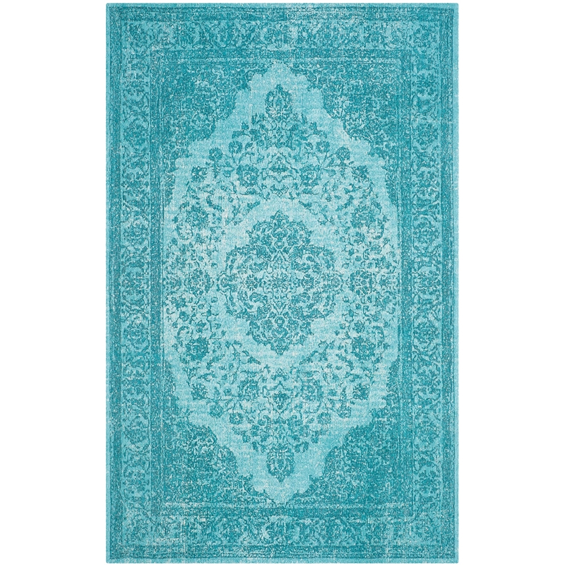 Safavieh Classic Vintage Aqua Traditional Rug - 4' x 6'