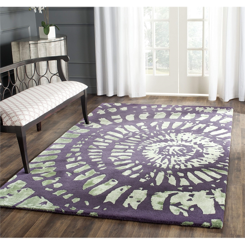 Safavieh Capri Lavander Contemporary Rug - 4' x 6'