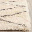 Safavieh Casablanca 8' X 10' Wool Hand Tufted Rug in Ivory / Brown