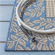 Safavieh Courtyard Natural Indoor Outdoor Rug - 9' x 12'