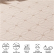 Safavieh Courtyard Natural Indoor Outdoor Rug - 9' x 12'