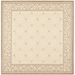 Safavieh Courtyard Natural Indoor Outdoor Rug - Square 6'7