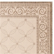 Safavieh Courtyard Natural Indoor Outdoor Rug - Square 6'7