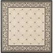 Safavieh Courtyard Sand Indoor Outdoor Rug - Square 7'10